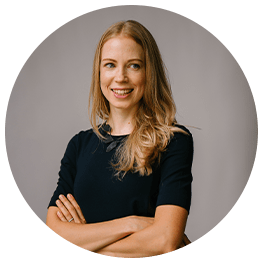Stock image for MSB Solicitors of woman smiling with arms folded