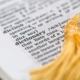 The word 'dictionary' zoomed in a court terms book