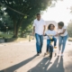 Two parents with their child