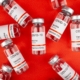 Group of vaccine bottles